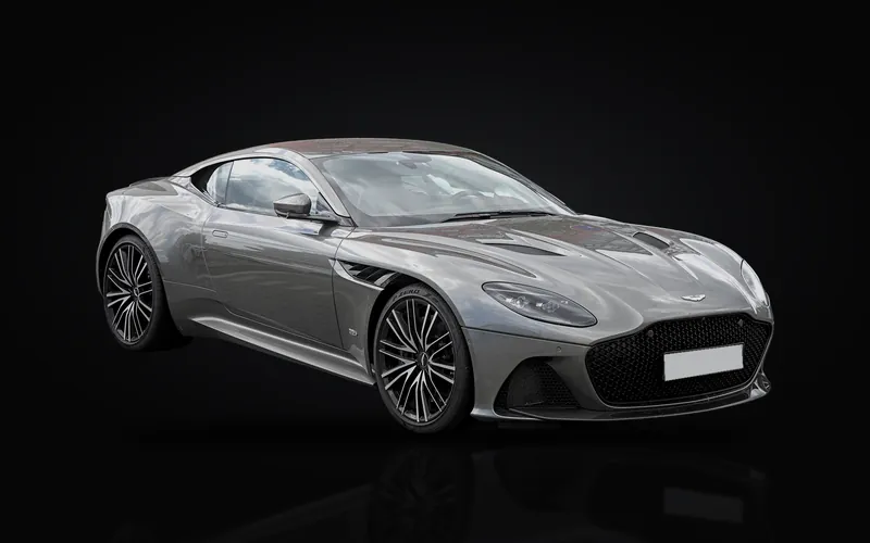 Aston Martin DBS Superleggera in the studio