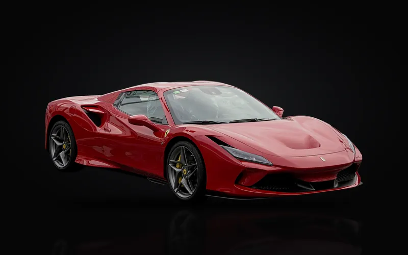 Ferrari F8 Tributo in the studio