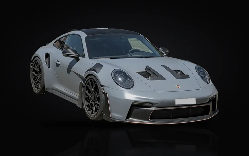 Porsche 911 GT3 RS in the studio